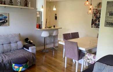 Imagem: O apartamento possui 2 Dormitórios, 2 Banheiros, 2 Vagas na