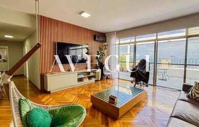 Imagem: O apartamento na cobertura possui 4 Dormitórios, 4 Banheiros