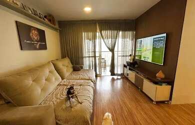 Imagem: O apartamento possui 4 Dormitórios, 2 Banheiros e 106m² de