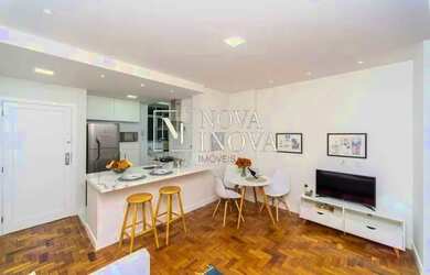 Imagem: A kitnet possui 1 Dormitório, 2 Banheiros, 45m² de Área