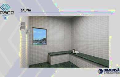 Imagem 2: Space Calhau II. Piscina, Churrasqueira, 44m² de Áreae1 Vaga na garagem