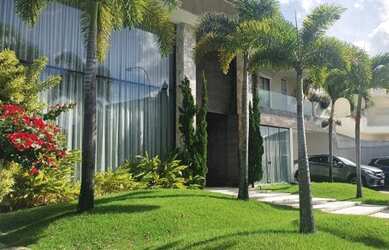 Imagem: A casa em condomínio possui 4 Dormitórios, 5 Banheiros, 4