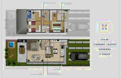 Imagem 13: casa jundiai. Piscina, Churrasqueira, 106m² de Áreae2 Vagas na garagem