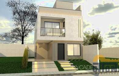 Imagem: A casa possui 3 Dormitórios, 3 Banheiros, 2 Vagas na garagem