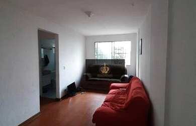 Imagem: O apartamento possui 2 Dormitórios, 1 Banheiro, 1 Vaga na garagem