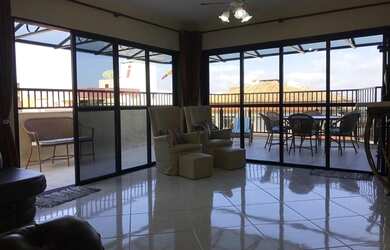 Imagem: O apartamento na cobertura possui 5 Dormitórios, 3 Banheiros