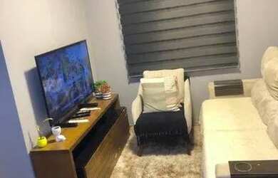 Imagem: O apartamento possui 2 Dormitórios, 1 Banheiro, 1 Vaga na garagem