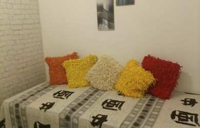 Imagem: O apartamento possui 1 Dormitório, 1 Banheiro, 1 Vaga na garagem