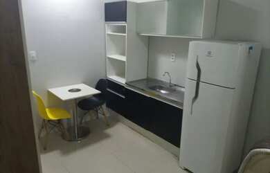 Imagem: O apartamento possui 1 Dormitório, 1 Banheiro e 25m² de Área