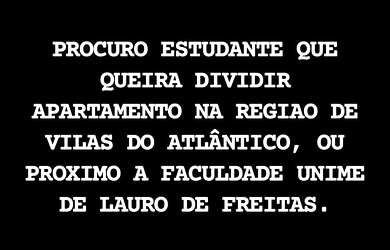 Imagem: O quarto está localizado em Pitangueiras, Lauro de Freitas
