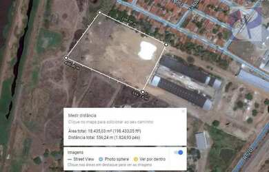 Imagem: O terreno possui 20.000m² de Área e está localizado em Novo