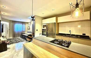 Imagem: A casa em condomínio possui 3 Dormitórios, 2 Banheiros, 2