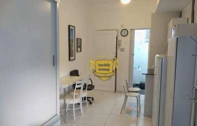 Imagem: O apartamento possui 1 Dormitório, 1 Banheiro, 27m² de Área