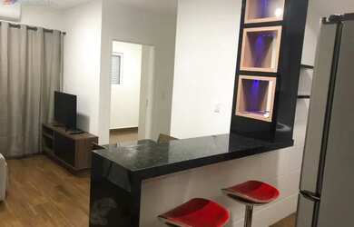 Imagem: O apartamento possui 2 Dormitórios, 2 Banheiros, 1 Vaga na