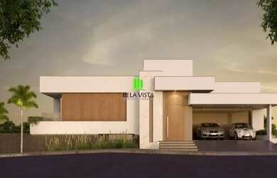 Imagem: A casa em condomínio possui 4 Dormitórios, 4 Banheiros, 4