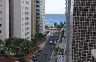 Imagem 12: Ap.2dt 1Suíte c/Sacada Andar Alto Frente Rua e Vista Mar - Prédio Referência...