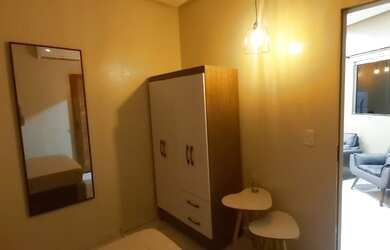 Imagem: O apartamento possui 1 Dormitório, Imóvel mobiliado e está