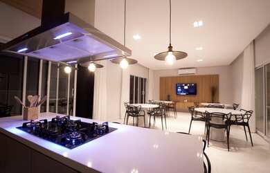 Imagem: O apartamento possui 3 Dormitórios, 4 Banheiros, 2 Vagas na