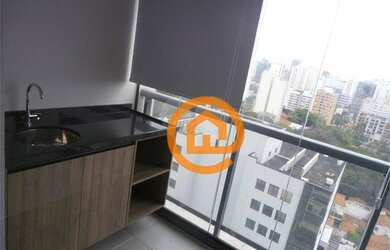 Imagem 1: Studio com 1 dormitório para alugar, 44 m² por R$ 4.483,72/mês - Pinheiros - São Paulo/SP