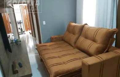 Imagem: O apartamento na cobertura possui 2 Dormitórios, 1 Banheiro