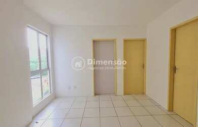 Imagem: O apartamento possui 2 Dormitórios, 1 Banheiro, 1 Vaga na garagem