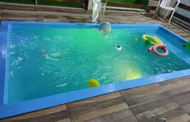 Imagem: A casa possui 2 Dormitórios, 1 Banheiro, 1 Vaga na garagem