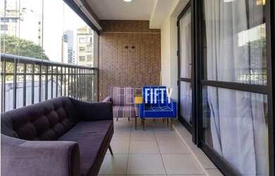 Imagem 11: Studio com 1 dormitório para alugar, 42 m² por R$ 3.585,83/mês - Bela...