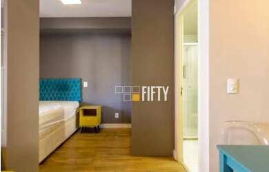 Imagem 6: Studio com 1 dormitório para alugar, 42 m² por R$ 3.585,83/mês - Bela...