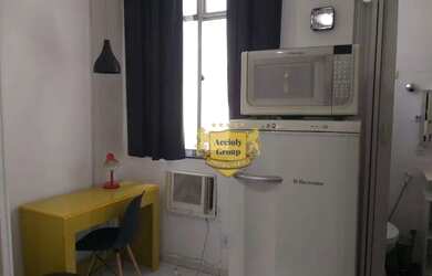 Imagem: O apartamento possui 1 Dormitório, 1 Banheiro, 25m² de Área