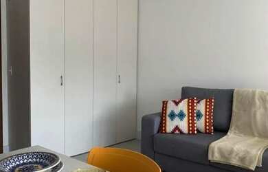 Imagem 6: Apartamento Tipo Estúdio. Ambientes Conjugados. Para alugar. Área 30...