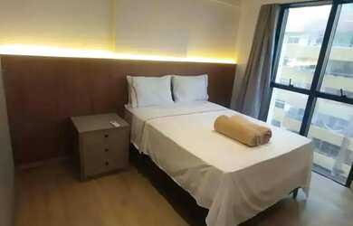 Imagem: O apartamento possui 2 Dormitórios, 1 Banheiro, 1 Vaga na garagem