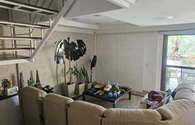 Imagem: O apartamento na cobertura possui 3 Dormitórios, 4 Banheiros