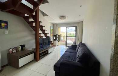 Imagem: O apartamento na cobertura possui 2 Dormitórios, 2 Banheiros