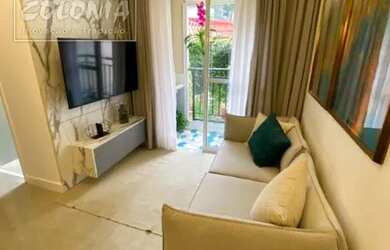 Imagem: O apartamento possui 2 Dormitórios, 2 Banheiros, 1 Vaga na