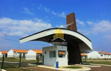 Imagem: A casa em condomínio possui 2 Dormitórios, 1 Banheiro, 1 Vaga