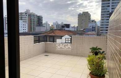 Imagem: O apartamento na cobertura possui 3 Dormitórios, 3 Banheiros