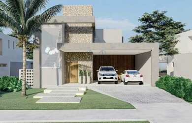 Imagem: A casa em condomínio possui 3 Dormitórios, 5 Banheiros, 2