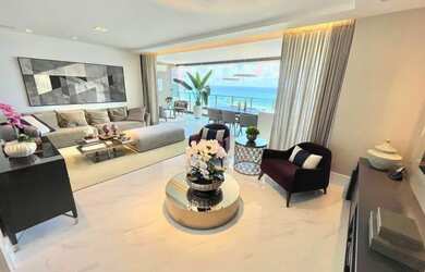 Imagem 2: Apartamento, Jaguaribe. Piscina, Churrasqueira, VarandaeVista para o mar