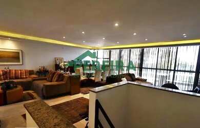 Imagem: O apartamento na cobertura possui 3 Dormitórios, 4 Banheiros