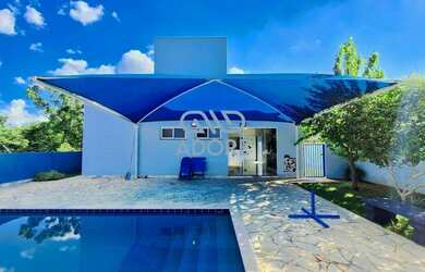 Imagem: A casa em condomínio possui 3 Dormitórios, 3 Banheiros, 2