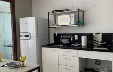 Imagem 9: Apartamento Tipo Estúdio. Ambientes Conjugados. Para alugar. Área 30...