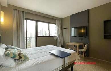 Imagem 3: Studio para Locação - 1 vaga - Mobiliado - 28,29m2 - Alphaville - NSK3...