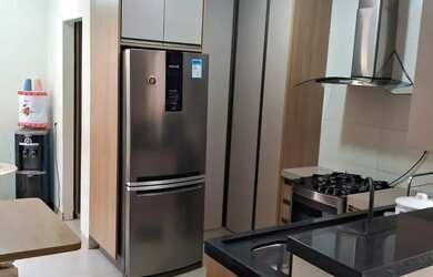 Imagem: A casa em condomínio possui 3 Dormitórios, 2 Banheiros, 2