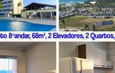 Imagem: O apartamento possui 2 Dormitórios, Acomodam 4 pessoas, 2 Vagas