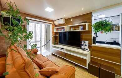 Imagem: O apartamento possui 2 Dormitórios, 2 Banheiros, 1 Vaga na