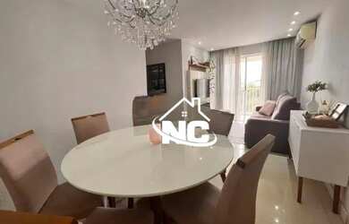 Imagem: O apartamento possui 3 Dormitórios, 2 Banheiros, 1 Vaga na