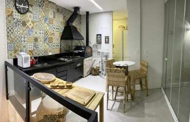 Imagem: O apartamento na cobertura possui 3 Dormitórios, 3 Banheiros