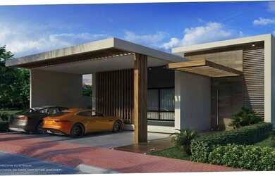 Imagem: A casa em condomínio possui 3 Dormitórios, 3 Banheiros, 3