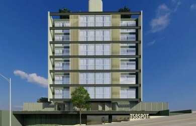 Imagem: O studio possui 1 Dormitório, 1 Banheiro, 1 Vaga na garagem