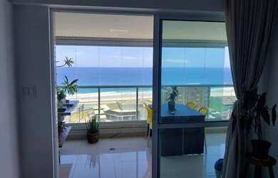 Imagem 2: Apartamento p locação Armação Salvador Bahia Vista mar varanda com...